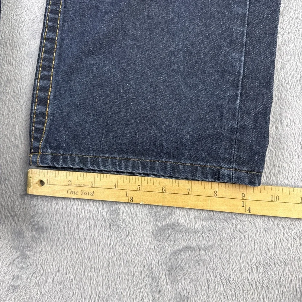 True Religion Men's Straight Blue Jeans 36x29 Pocket Flaps NWOT